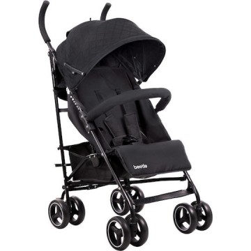 Kikka Boo Beetle Καρότσι Μπαστούνι Kατάλληλο από 6+ Mηνών Μαύρο 6kg 31001030172